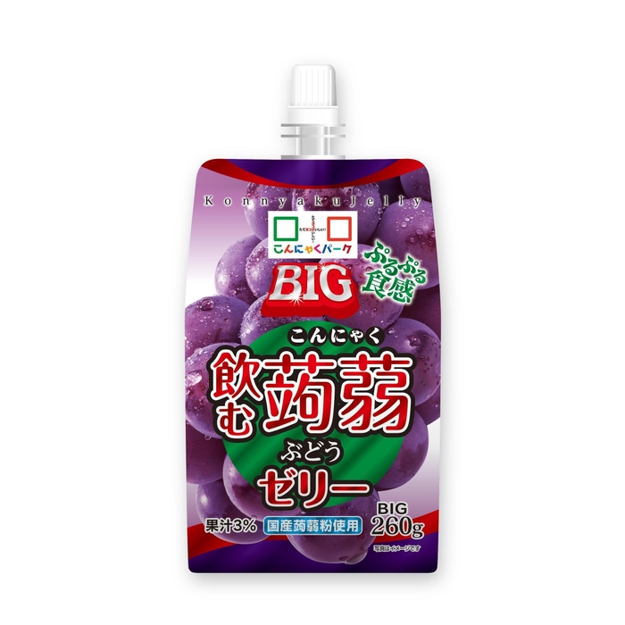 飲むBIG　飲む蒟蒻ゼリー　ぶどう