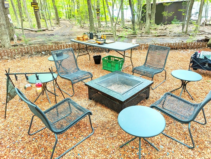 BBQ台含めた機材一式あります
