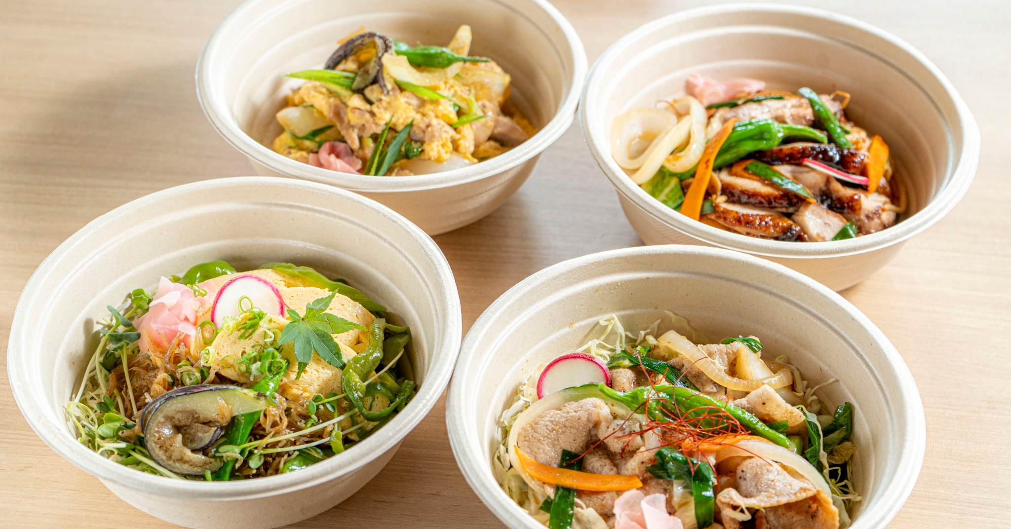 【京ばんざい】淡路島野菜を100%使用した新メニュー テラス席限定!4種の『どんぶりメニュー』8月3日より提供開始