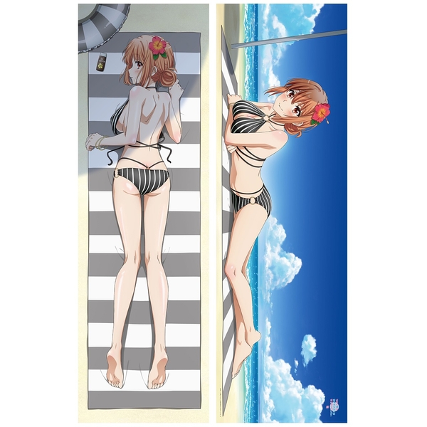 【描き下ろし】抱き枕カバー　由比ヶ浜母(水着)