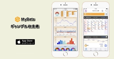ギャンブル・投資の収支を簡単に管理できるアプリが登場！ iOSアプリ「MyBets ギャンブル収支表」をリリース