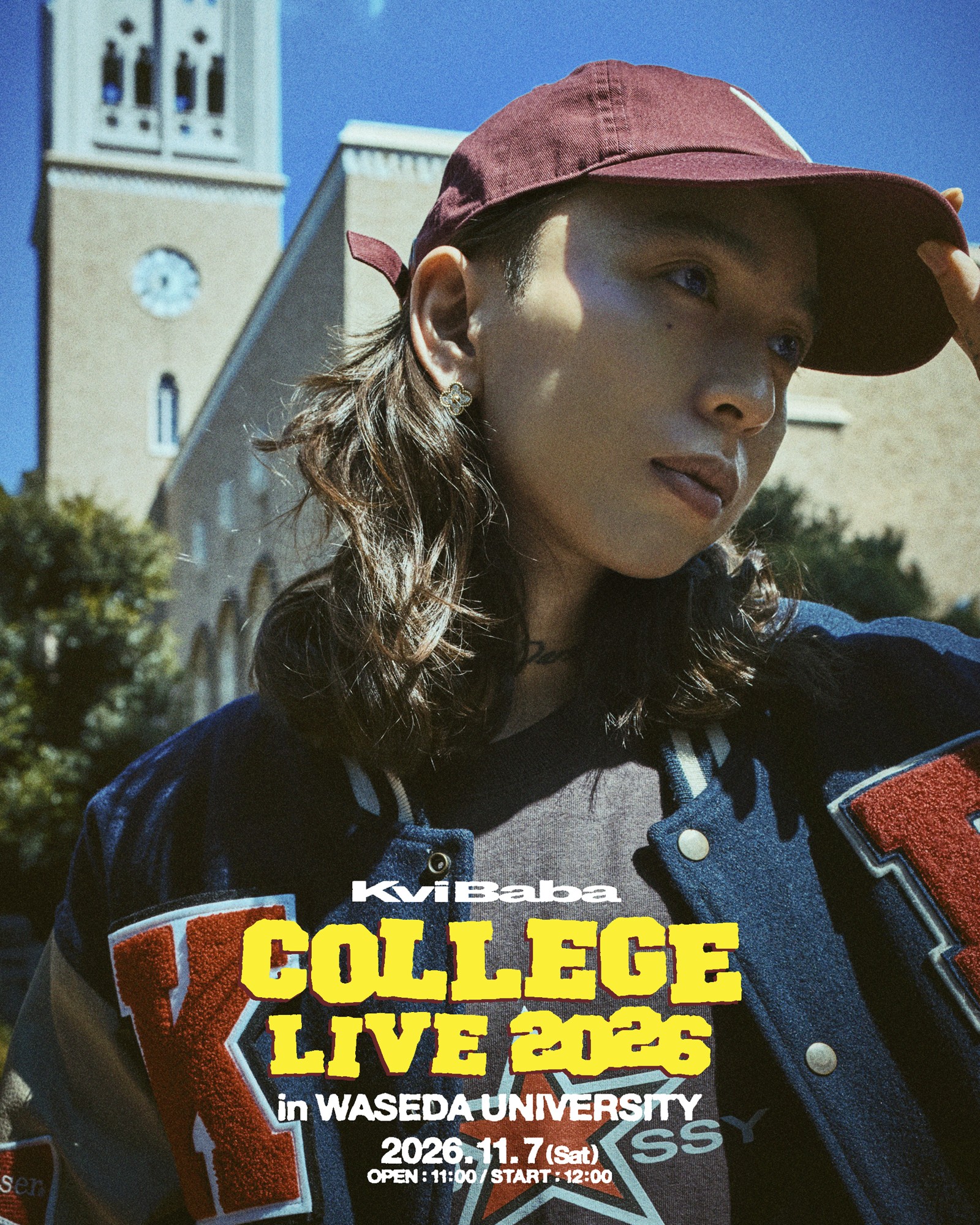 Kvi Baba、「早稲田祭2026」に出演決定！11月7日にライブパフォーマンスを披露