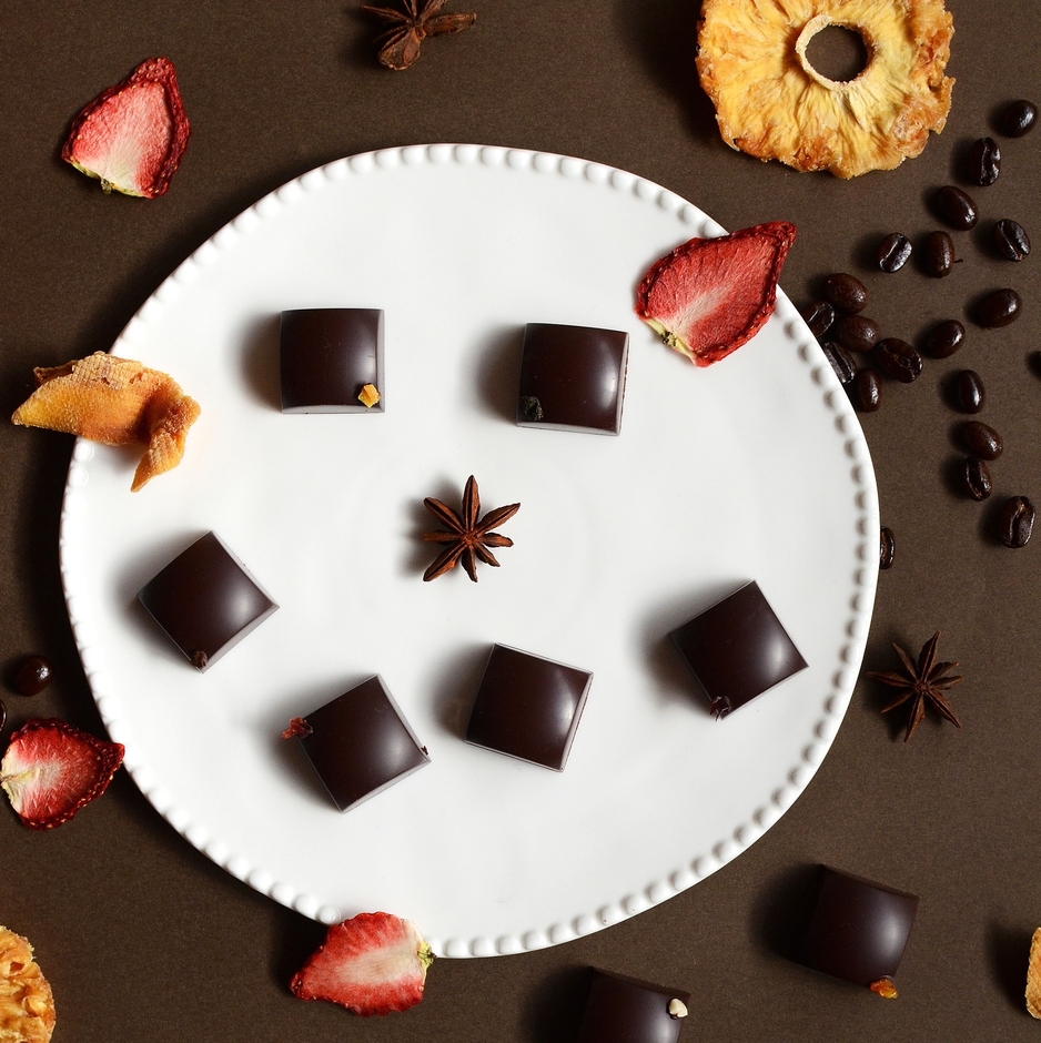 ナチュラルな味わいボンボン・カカオレート