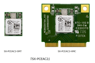 サイレックス・テクノロジー、NXP i.MX8対応の 802.11ac & Bluetoothコンボタイプ　 無線LANモジュール『SX-PCEAC2』を発表