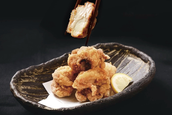 『和食 旬和席 うおまん』コク旨!鶏の唐揚げ