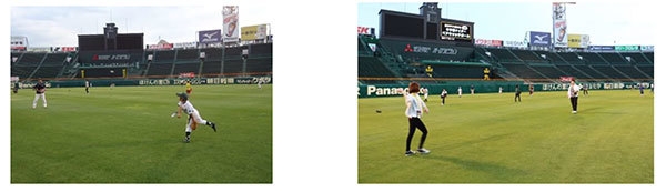 (キャッチボールイメージ)