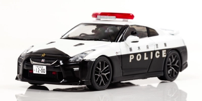 栃木県警察に配備された日産 GT-Rのパトカーが 1/43スケールで登場 　1,500台の限定モデルで2019年1月8日から予約開始