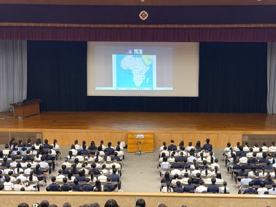 2026年7月6日（月）に開催された認定NPO法人「緑のサヘル」による講演会の様子