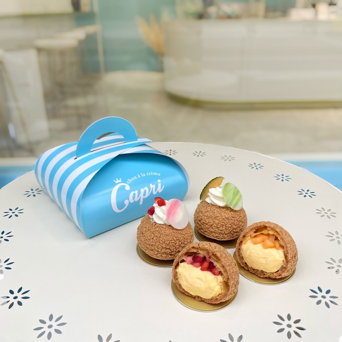 新シリーズのシュークリーム