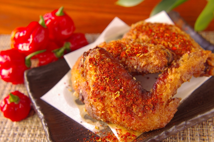 激辛!やみつき手羽唐揚げ