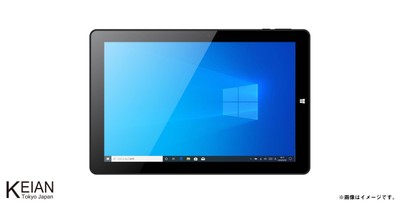 Windows 10 Pro搭載10.1型2 in 1タブレットPC「KIC104PRO-BK」 タブレット部