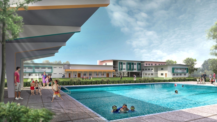 スイミングプール