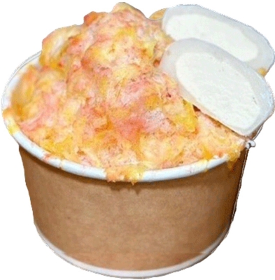 マンゴー＆ストロベリーMIXonバニラ＆白餡