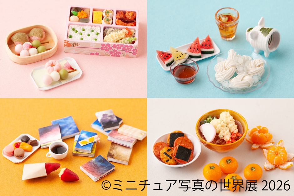 展示作品：季節の食卓シリーズ