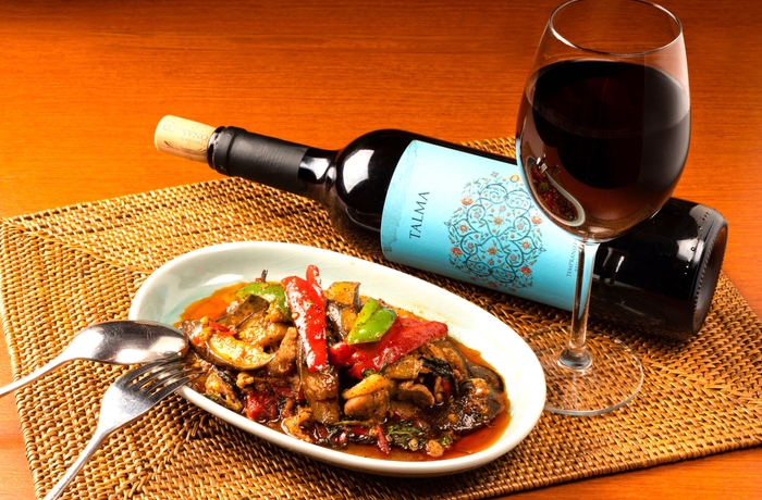 ワイン・ペアリング赤イメージ