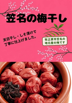 笠名の梅干し