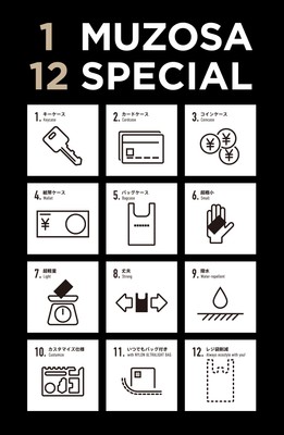 極小多機能。1つで12役。