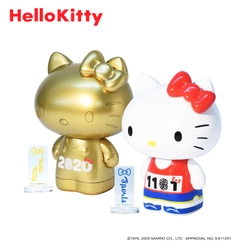 全面にデザイン処理された 全く新しいアーティスティックなコレクタブルフィギュア　Hello Kitty　VARIARTS