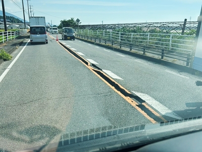 被害の大きな宇城市内にいるAMAT隊員より送られた被害状況