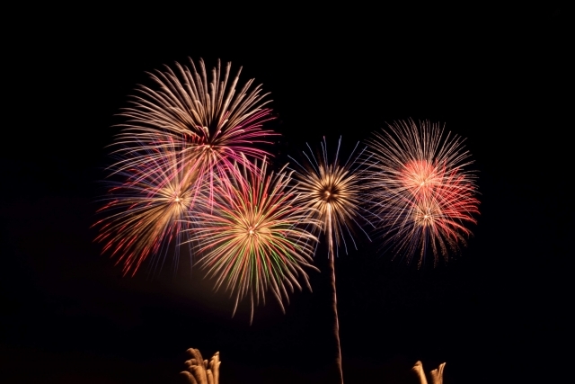 この夏延期となった打ち上げ花火が実施