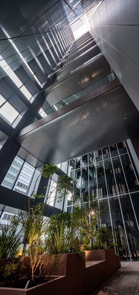 VOID空間内のリフレッシュスペース