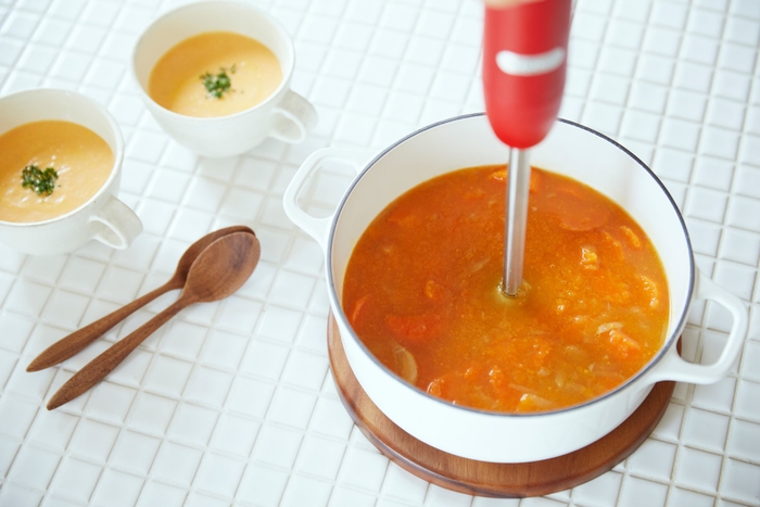 ハンドブレンダー スープに