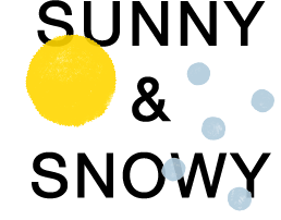 「SUNNY＆SNOWY」ブランドロゴ