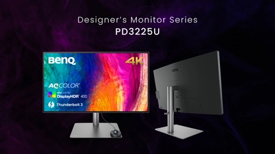 『AQCOLOR(TM)』シリーズ新製品の クリエイター向け4K UHDモニター　 31.5インチ「PD3225U」を4月8日に発売　 ～より高輝度、広色域、自然な階調表現を実現し、 快適で正確な編集作業をサポート～