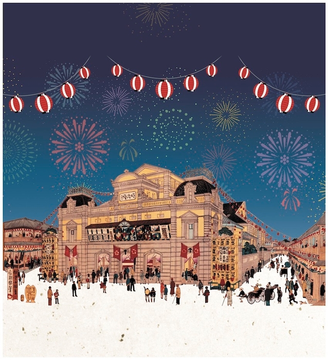 明治座イラスト
