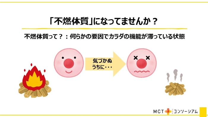 「不燃体質」になってませんか?