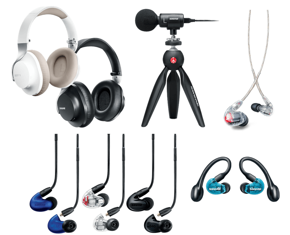 リスニングやマイク製品も多数リスト入り