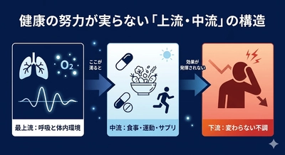 健康は"食と生活習慣"だけではつくれない？──努力しても報われない理由を生理学で読み解く