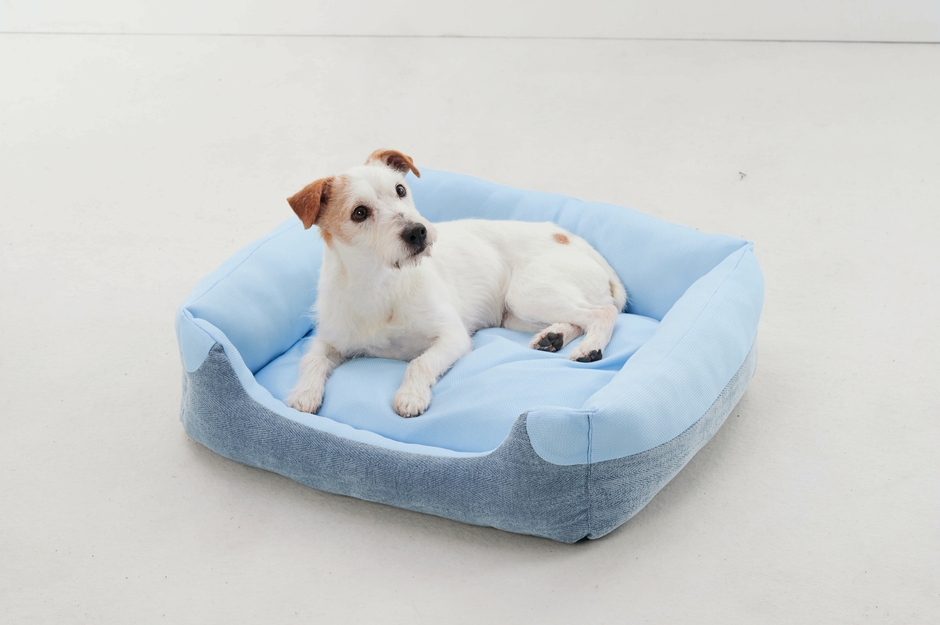 クッションにもクール素材を使用しています。