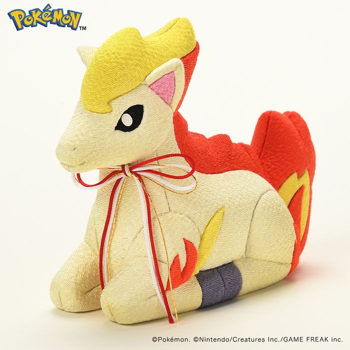 ポケモンの木目込人形「ポニータ」