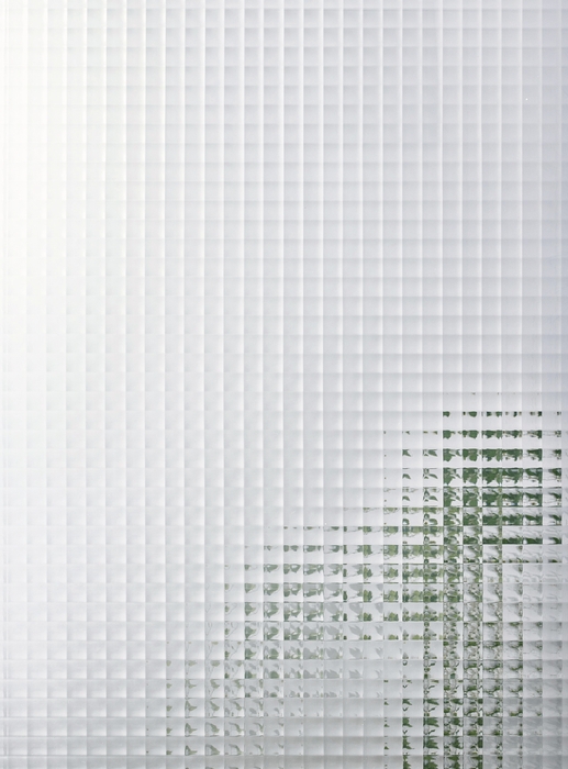 チェッカーガラス