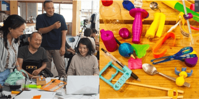 3Dプリンタ体験の様子（イメージ）