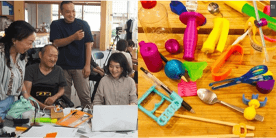 3Dプリンタ体験の様子(イメージ)