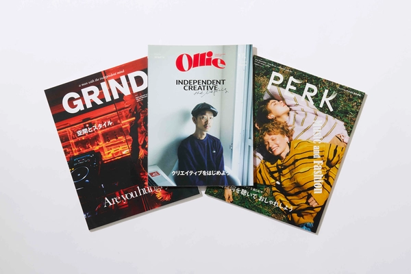 株式会社トライアウトがファッション誌『Ollie(オーリー)』、 『GRIND(グラインド)』、『PERK(パーク)』を事業譲受