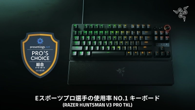 Razer、eスポーツプロシーンにおける 使用率No.1のデバイスブランドに認定　 ～Razer製品がトッププレイヤーに広く採用され、高い評価を獲得～