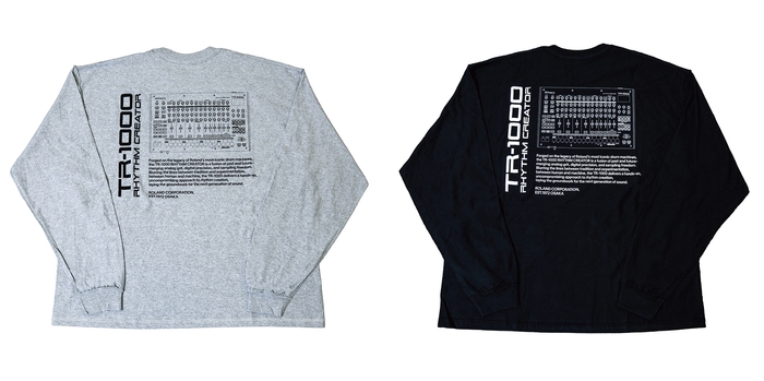 TR-1000 LONG SLEEVE T-SHIRT(ISNESS MUSICxROLAND)