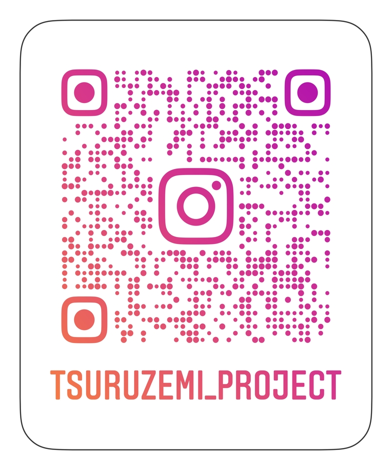 鶴岡ゼミ インスタグラムQRコード【@tsuruzemi‗project】