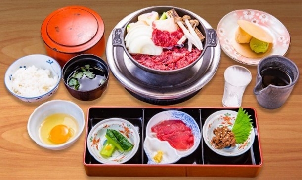 「桜なべ 中江」の中江昼膳(イメージ)