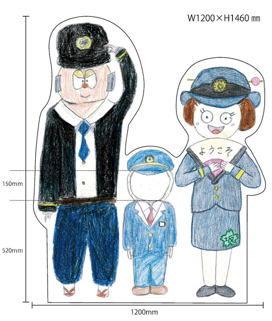 顔出しパネル(イメージ)