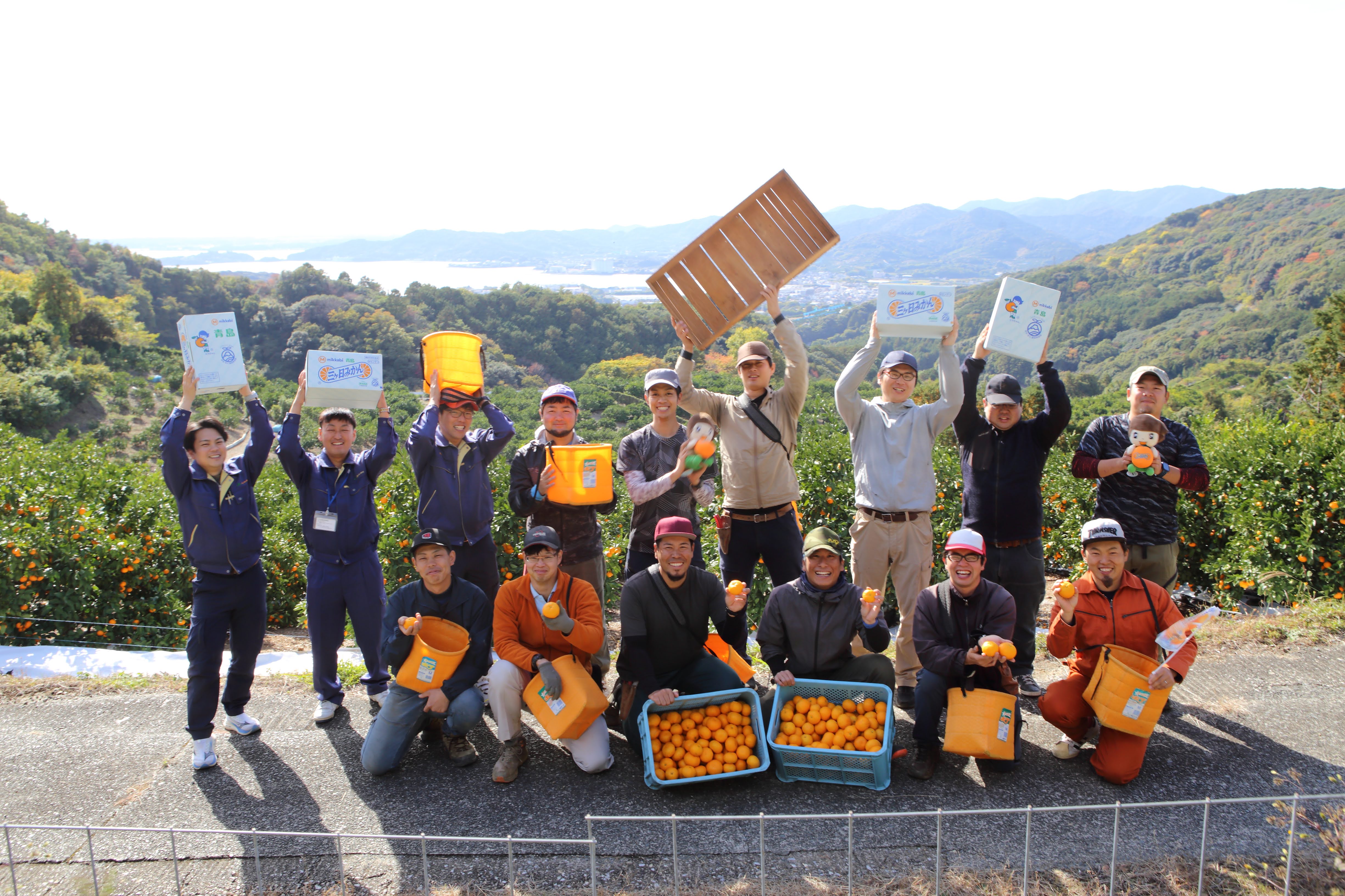 【三ヶ日みかん】試食をどうぞ。　
生産者が1月23日（金）東京JR新宿駅へ！
　～公式キャラ「ミカちゃん」も～