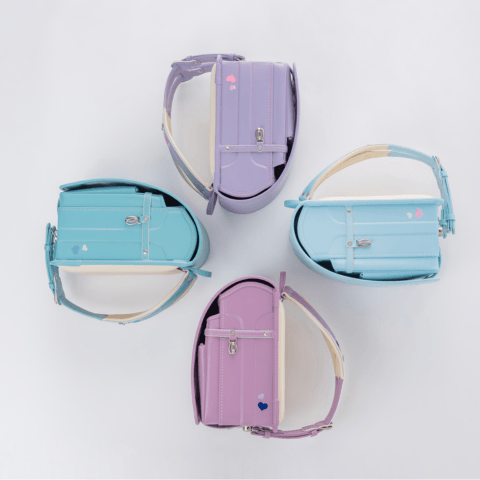 カラー時計回りに:ラベンダー・アイスブルー・パープル・ターコイズ