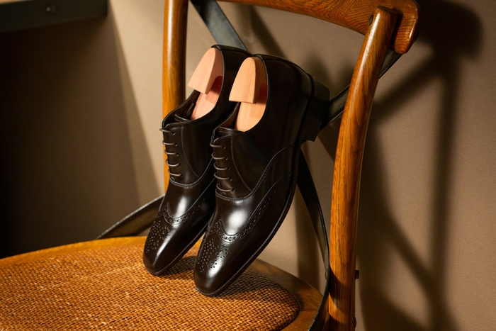 天然牛革を使用