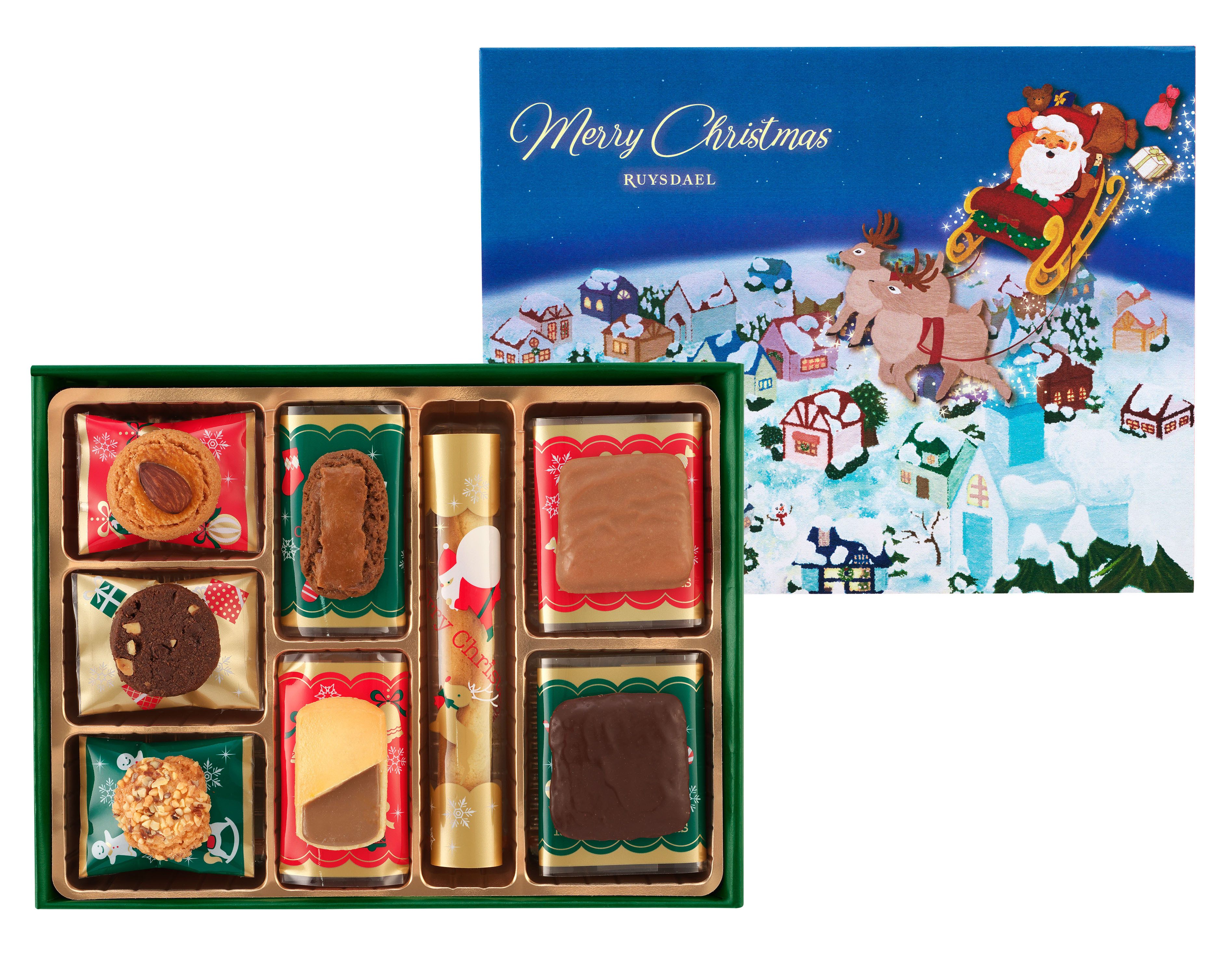 クリスマスロンジェ クッキー8種20個入新パッケージ