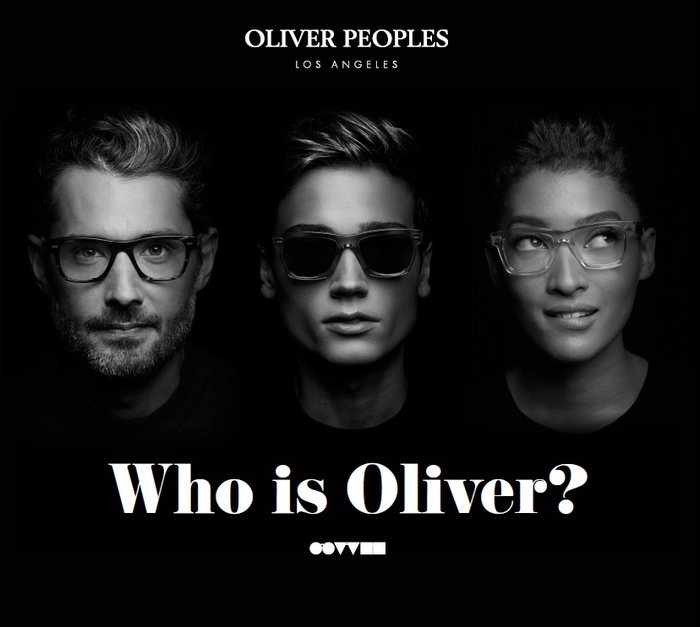 OLIVER PEOPLESは、「Who is Oliver?」キャンペーンを実施中。