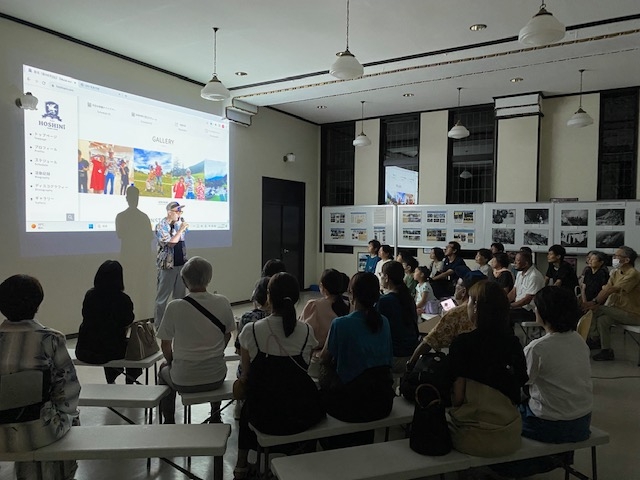 ▲ 星兄による星座解説の様子