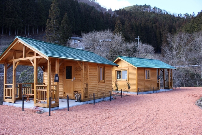 ファームログキャビンは最大5名宿泊できる